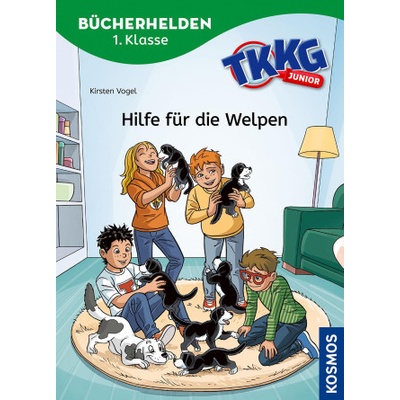 TKKG Junior, Bücherhelden 1. Klasse, Hilfe für die Welpen | COMICON S. L. Beroy San Julian