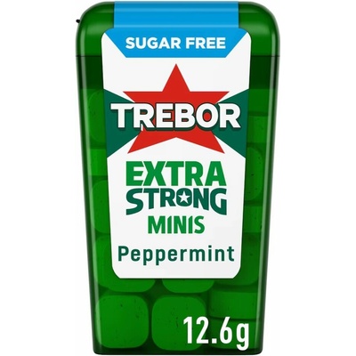 Trebor Extra Strong mentolky bez cukru 12,6 g