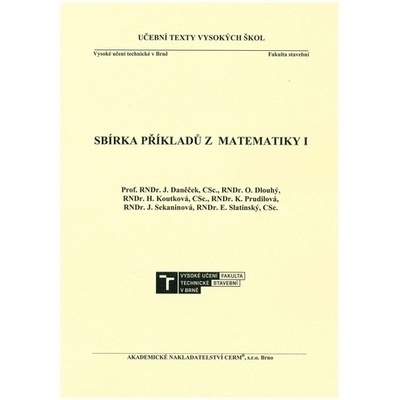 Sbírka příkladů z matematiky 1., 7. vydání