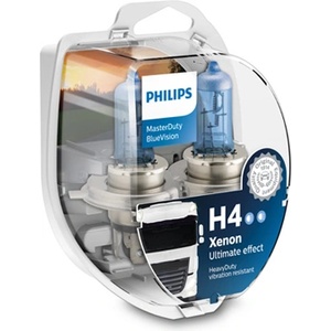 Philips Крушка, фар philips h4, 24v, 75/70w, 2 бр