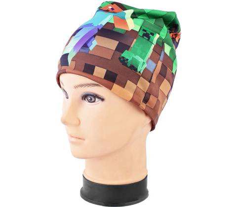 dětská čepice Minecraft