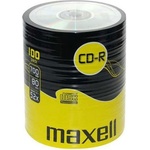 Maxell CD-R80 Maxell 700MB, 52X, фолио 100 бр (2315554-ML-DC-CDR80-100SHR)