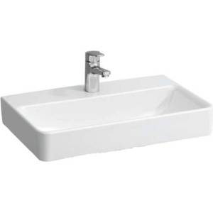 Laufen Pro S - Умивалник „Compact, 60x38 см, с 1 отвор за смесител, без преливник, бял H8189590001561 (H8189590001561)