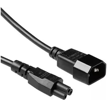 Image 1 of ACT Захранващ кабел c14-c15, черен, 0.50м (ak5218)