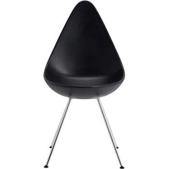 Fritz Hansen Drop black / chrom