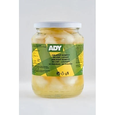 Ady Kompót Jablko štvrťky so sladidlom 720 ml