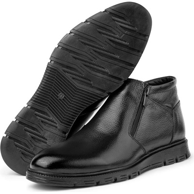 Ducavelli Мъжки боти от естествена кожа - Черни #363787 (363787_Черно)