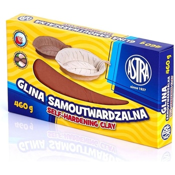 Astra Самовтвърдяваща се глина Astra - Кафява, 460 g (AS83810909)