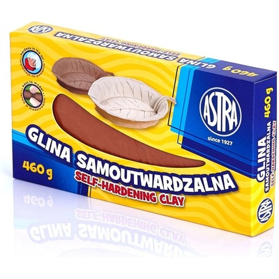 Astra Самовтвърдяваща се глина Astra - Кафява, 460 g (AS83810909)
