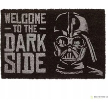 CurePink Star Wars Hvězdné války Welcome To The Dark Side 60 x 40 cm černá FGE0004