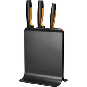 Fiskars Комплект ножове Fiskars Functional Form с поставка, 3 бр