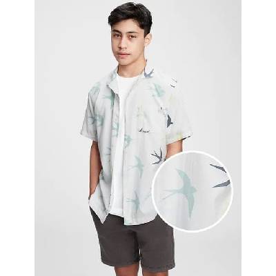Gap dětská košile teen camp shirt 12