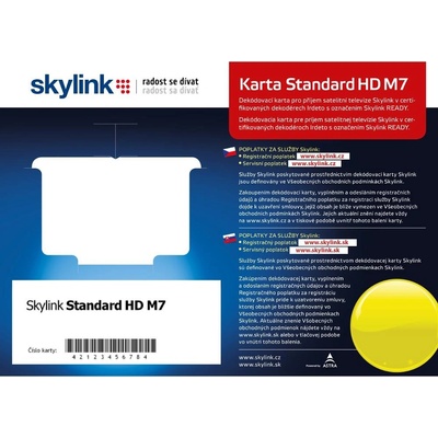 KARTA SKYLINK STANDARD HD M7 (IR) – Sleviste.cz