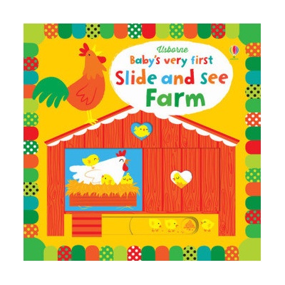 Baby's Very First Slide and See Farm - Watt Fiona