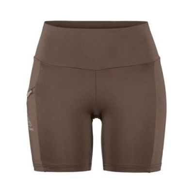Craft W Kalhoty PRO Trail Short Tights 2 hnědá