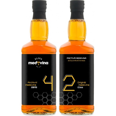 Medovina Elisa dárek k 42. výročí 11% 2 x 0,5 l