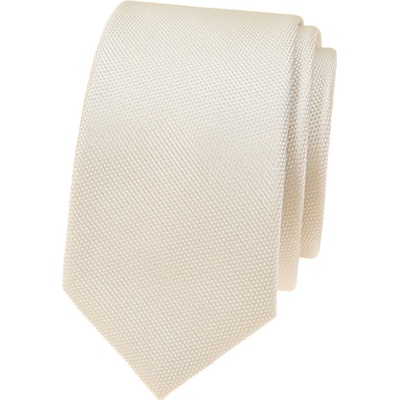 Avantgard Kravata Slim Lux 571-22523 smetanová