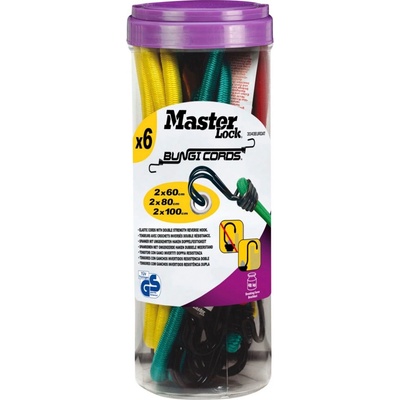 Master 3040EURDAT set 6 ks upínacie gumy s háčikmi 6ks