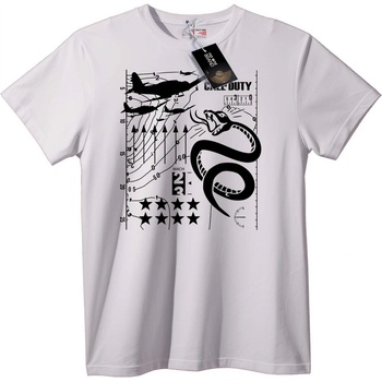 NOONEBRAND Тениска Call of Duty Змия - 2XL, Black
