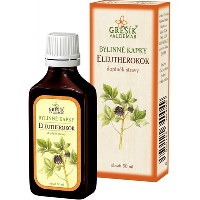 Grešík Eleutherokok kapky Devatero bylin 50 ml