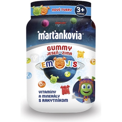 Marťankovia Gummy Jeseň-Zima 50 tabliet