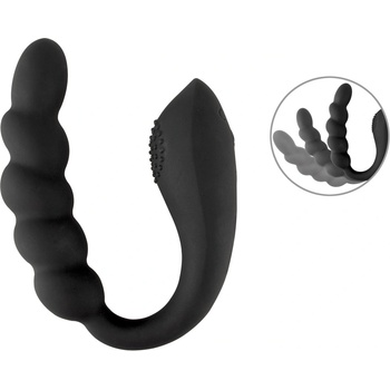 Black Velvets Bendable Dual Stimulator Black