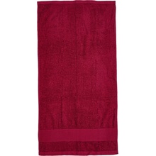 Fair Towel Organic Cozy Bath Sheet bavlnený uterák FT100BN 100 x 150 cm burgundy