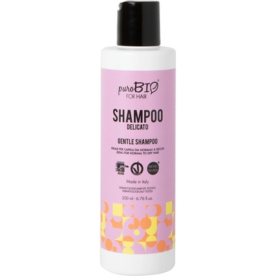 puroBIO cosmetics FOR HAIR Gentle Shampoo 200 ml