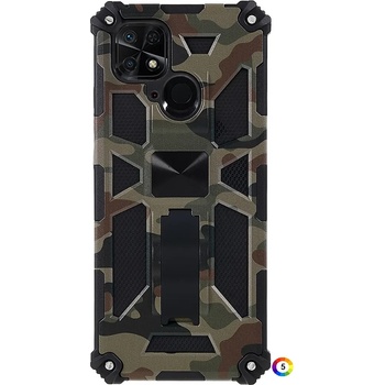 Xiaomi Redmi 10C 4G / Poco C40 4G Camouflage Design Удароустойчив Калъф и Протектор