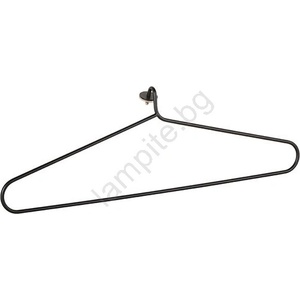 Bemeta Закачалка за електрическа сушилня за кърпи 45x12, 2 см черна (BD0082)