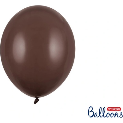 STRONG BALLOONS BALÓNKY pastelové 27 cm hnědé