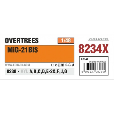 Eduard MiG-21 BIS OVERTREES 1:48