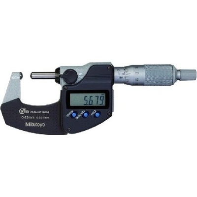 Mitutoyo Digimatic Třmenový mikrometr s dvěma kulovými doteky IP65 25-50 mm 395-272-30