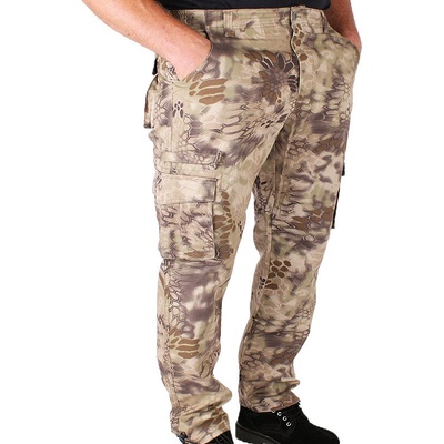 Kalhoty Loshan maskáčové 3E kryptek highlander