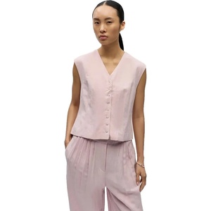 OBJECT Елек Object Molly waistcoat - Pink (Pale Lilac)