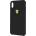 Ferrari Hard Silicone Case - силиконов (TPU) калъф за iPhone XS, iPhone X (черен)