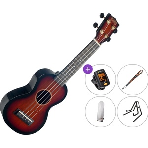 Mahalo MJ1 3TS SET 3-Tone Sunburst Сопрано укулеле (MJ1-3TS-SET)
