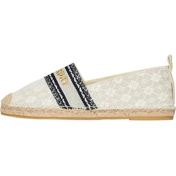 SUPERDRY Canvas Overlay espadrilles - Golden (Natural)
