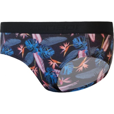SENSOR MERINO IMPRESS dámské černá floral