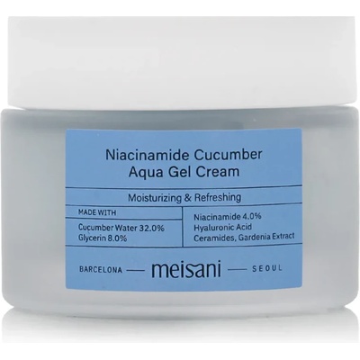 Meisani Niacinamide Cucumber Aqua Gel Cream 50 ml