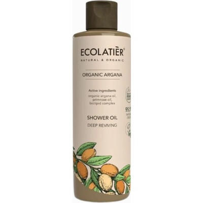 EcoLatier Sprchový olej Deep Reviving Organic Argana 250 ml