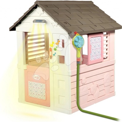 Smoby Domeček Corolle Playhouse se sprchou a zvonkem pod lampou