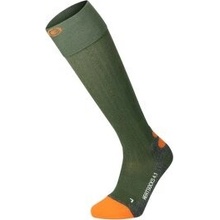 Lenz Heat Sock 4.1 Toe Cap Regular Fit zelená/oranžová