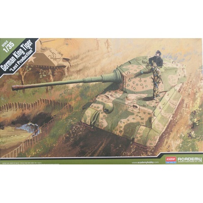 Academy Model Kit tank 13229 GERMAN KINGTIGER LAST PRODUCTION 1:35