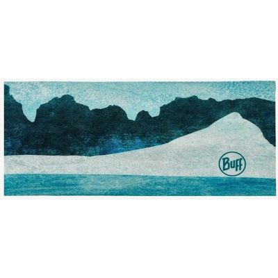 Buff Coolnet UV Wide Headband Aler Teal modrá