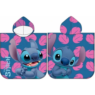 TipTrade pončo Lilo a Stitch malý rošťák 55 x 110 cm