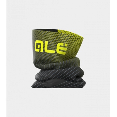 ALÉ Cycling cyklistický nákrčník Accessori Storm žlutá