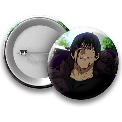 Jujutsu Kaisen Placka Toji Fushiguro - 50 mm – Hledejceny.cz