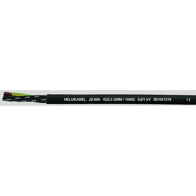 Helu JZ-600 10558-1000 riadiaci kábel 7 G 0.50 mm² 1000m čierna