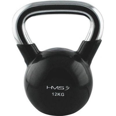 HMS KTC KETTLEBELL S CHROMOVANÝM ÚCHOPEM 12 KG